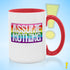Assume Nothing Original LGBTQ Pride Flag Color Accent Mug